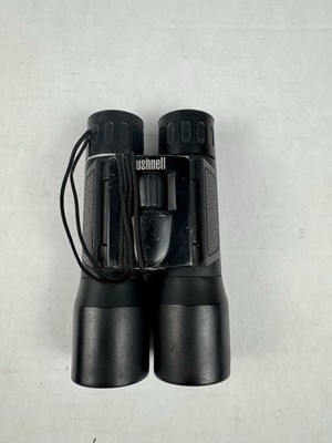 Bushnell Compact Binoculars Black With Soft Case   Used