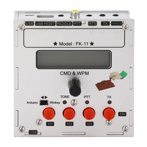 K3NG Keyer Open Source CW Morse Code Alliage d'Aluminium K3NG Keyer pour Clavier LCD - Photo 5/22