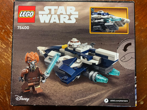 Lego Star Wars Plo Koon’s Jedi Starfighter Microfighter 89pcs Brand New #75400 - Picture 2 of 2
