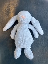 Jellycat Small Blue Bashful Bunny Rattle - Fantastic Condition