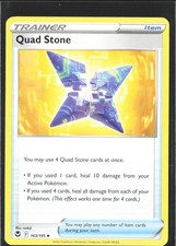 Quad Stone 163/195 Swsh12: Sword & Shield - Silver Tempest Regular