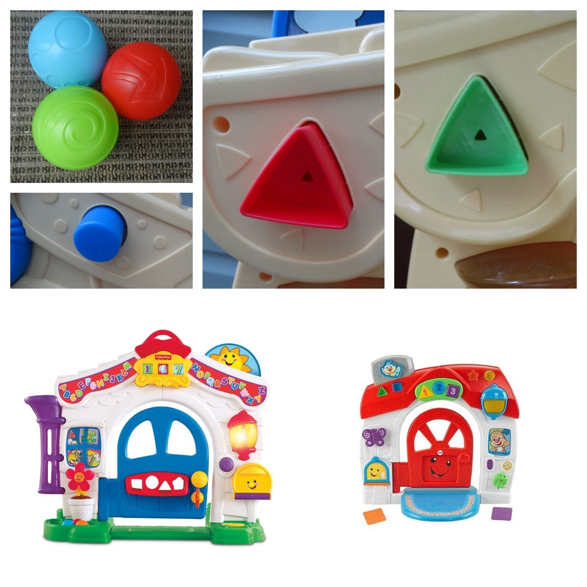 Fisher Price Laugh &Learn Learning HOME REPLACEMENT Shapes Balls