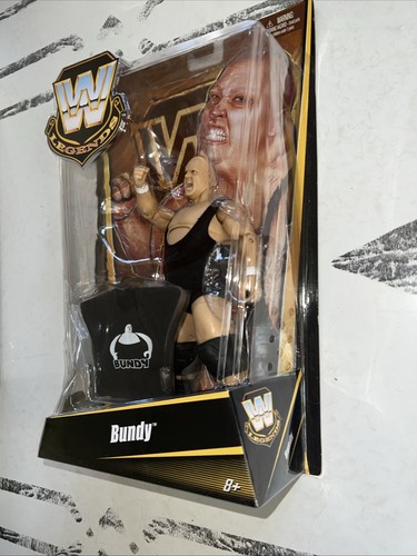 WWE LEGENDS Matty Collector Edition Actionfigur BUNDY 2011 Mattel Neu in OVP - Bild 8 von 24