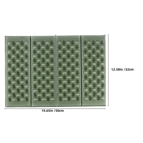 8 Pcs Foldable Picnic Seat Cushions Foam Mats Moisture Proof Camping Outdoor - Bild 5 von 12