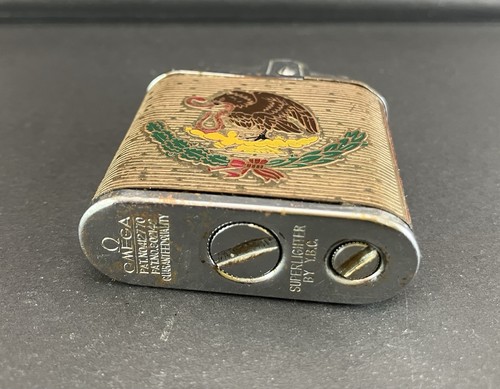 Omega Vintage Lighter Y.B.C Super Lighter with Bullfighting & Eagle Decoration - Picture 5 of 6