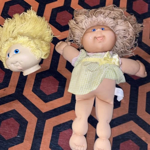 Vintage Cabbage Patch Doll 2004 Doll With 1985 Cabbage Patch Head