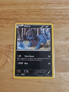 2013 Deino - 75/116 - Plasma Freeze Pokemon Card NM