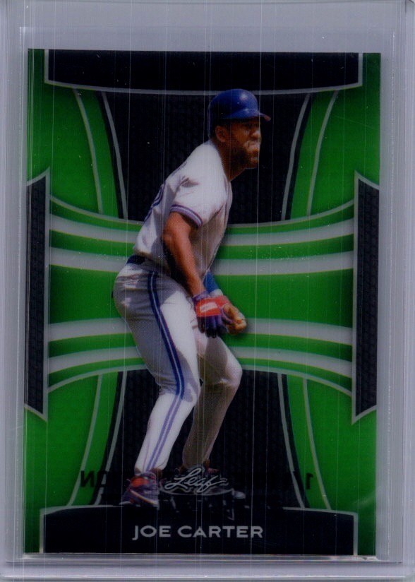 Joe Carter 2025 Leaf Metal Baseball 1/1 Pre Production Proof