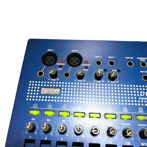 KORG D-1200 mkⅡ Digital Recording Studio mk2 MTR w/ Power Cable Tested Used Jp - Picture 7 of 14