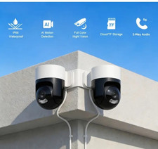 2pcs 3MP Full HD Wireless Wifi Surveillance Camera  PTZ 355 , 2.4G WIFI Two-Way