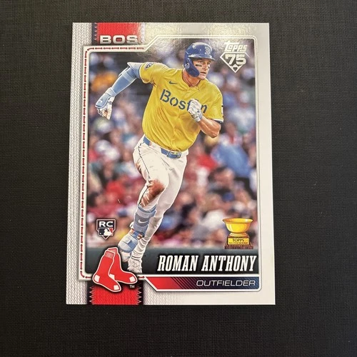 2026 Topps Series 1 - Roman Anthony JUMBO COMPANION Rookie Card Red Sox ⚾️