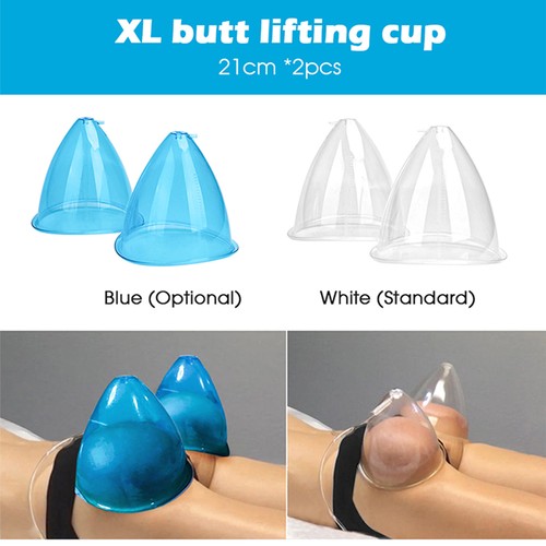 2PCS 60-210ML Breast Enhance Butt Lifting Cups For Vacuum Therapy Shape Machine - Picture 3 of 34
