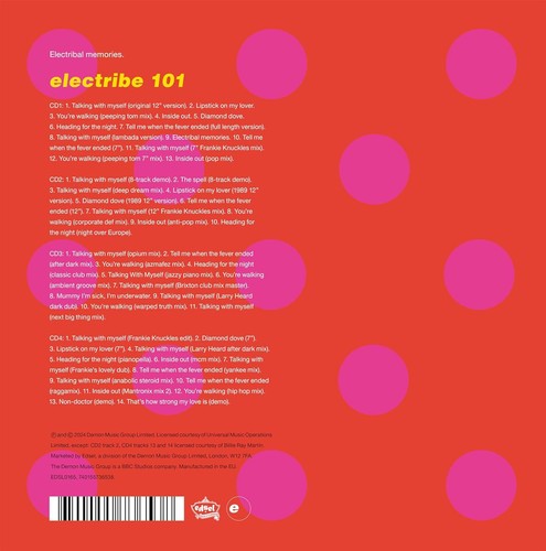 Electribe 101 Electribal Memories (CD) Deluxe Box Set - Picture 3 of 3