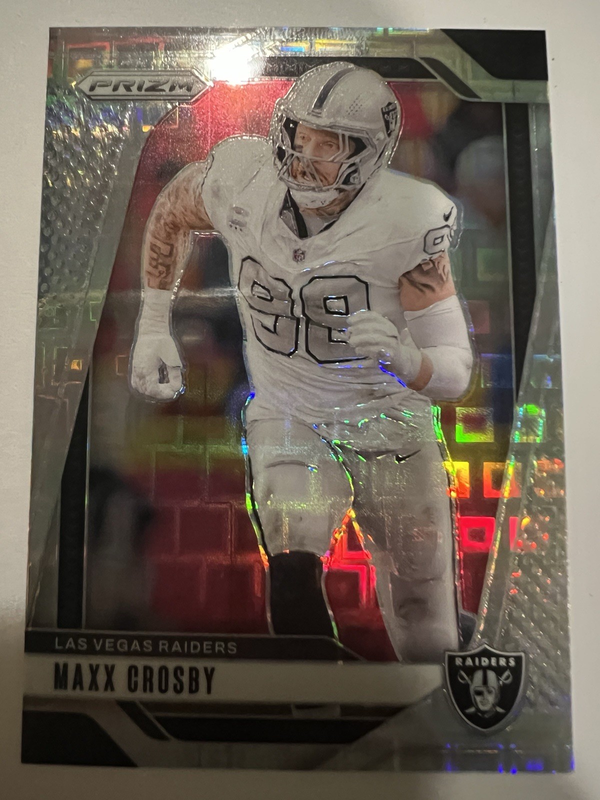 2024 Panini Prizm - Maxx Crosby #152 Pandora Prizm /400