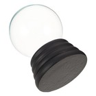  Snow Globe Decoration Craft DIY Supplies Empty Glass Ball with Base