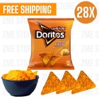 28 Pack X Doritos Chips Tortilla Nacho Cheese Flavor 14g Halal دوريتوس حار وحلو
