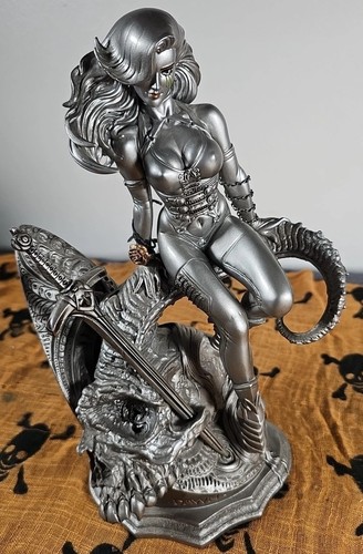 Exclusive Dawn 10th Anniversary Statue Fewture Models Exclusive Joseph Linsner - Bild 2 von 20