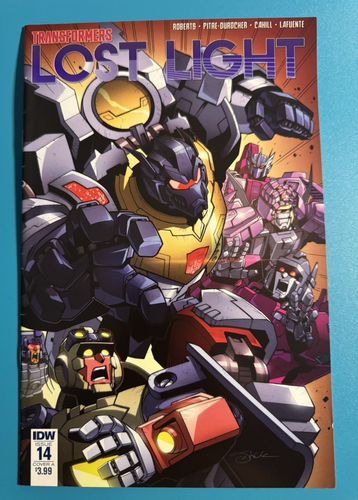 THE TRANSFORMERS LOST LIGHT 14 SEHR GUTER ZUSTAND GRIMLOCK ERSTDRUCK JACK LAWRENCE COVER EIN IDW