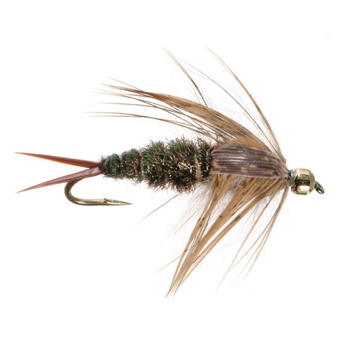 Umpqua 20 Incher Peacock Pattern Flies 10 - 2 Pack