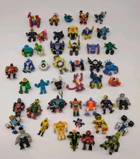 Vintage Z Bots + Others Mini Figures Lot Laser Japan Toy 80s 90s