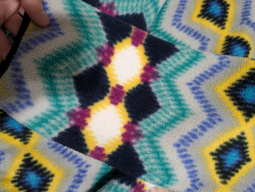 Patagonia Synchilla Snap-T Fleecepullover Timber Twist Aztec Damengröße Large - Bild 5 von 7