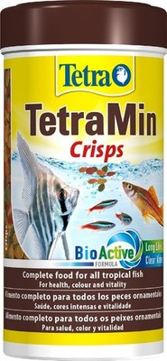 Tetra Tetramin Crisps Fischfutter Tropische Fische Vitamine Aquarium 250 ml