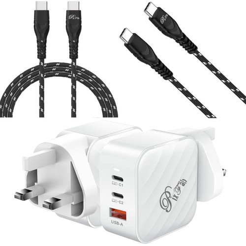 Véritable 65W Rapide Mural Chargeur Puissance Adaptateur Pour Samsung A56 A36