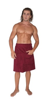 Arus Mens Robe Gots Certified Organic Turkish Cotton Bathrobe Adjustable