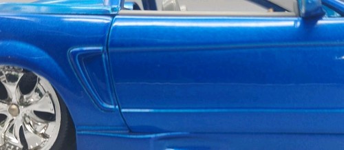 Jada Toys Dub City 2002 Ford Mustang Convertible 1:24 Scale BLUE - Picture 11 of 19