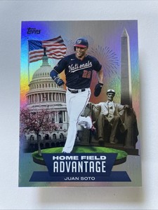 2022 Topps Juan Soto Home Field Advantage CASE HIT HA-4 Washington Nationals