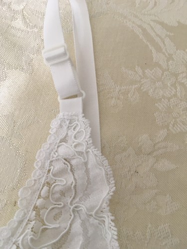 Correa ajustable vintage SHADOWLINE para mujer con acento de encaje 24 pulgadas sin cordones talla 36 - Imagen 9 de 12