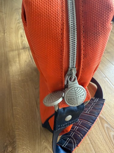 Bolso de Hombro Pan Am Airlines Naranja Moderno pero Vintage Bonito - Imagen 6 de 16
