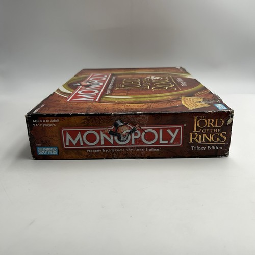 Monopoly El Señor de los Anillos Edición Trilogía Juego de Mesa 100% COMPLETO Coleccionable - Imagen 10 de 10