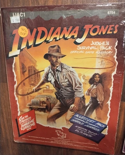 Indiana Jones (IJAC1) Judge's Survival Pack  6754 NEW 1985