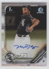 2019 Bowman Draft Chrome Pick Matt Thompson Matthew #CDA-MTH Auto 0c7s