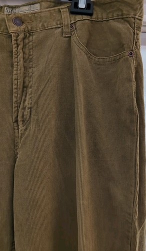 Steve & Barrys klassische Cordhose Herren 36 x 32 oliv gerades Bein mittlerer Bund - Bild 3 von 10
