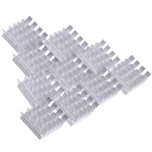 10pcs Aluminium Heatsink Computer Cooler Radiator Heat sink For MotherboarH`u DR - Afbeelding 7 van 12