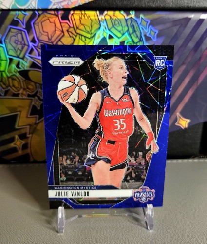 2024 Panini Prizm WNBA JULIE VANLOO Prizm Rookie Lot #42 Washington Mystics RC - Bild 6 von 7