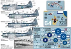 RNZAF Douglas Dauntless - Pacific Theatre - five options (V48120)