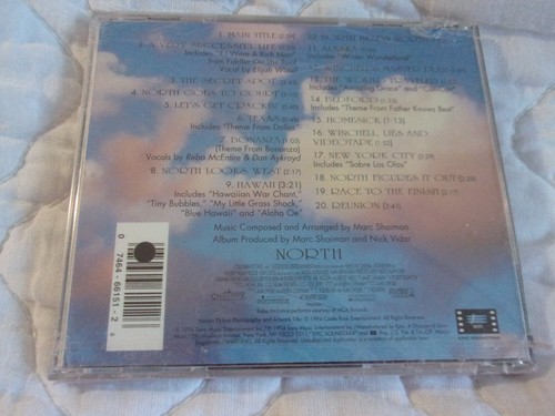 NORTH ORIGINAL MOTION PICTURE SOUNDTRACK CD NEW MARC SHAIMAN ELIJAH WOOD - Picture 2 of 5