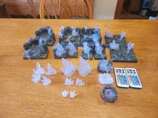 Dwarven Forge Crystal Caverns Lot