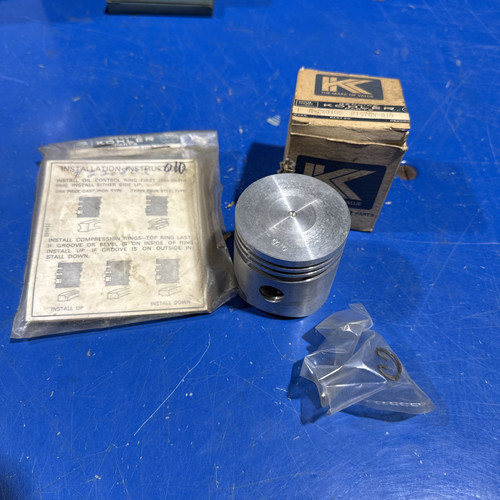Set pistone e anello originale OEM Kohler K90 K91 .010 oversize 220105 220468 - Foto 1 di 2