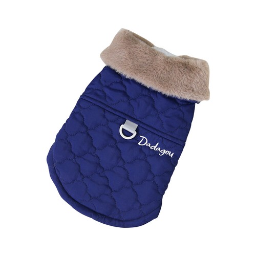 Warm Fleece Padded Puppy Dog Coat Waterproof Winter Jacket Vest Clothes Apparel - Picture 22 of 29