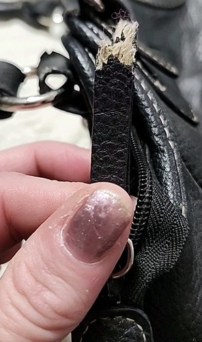 Cartera de cuero sintético negra Laura Scott. - Imagen 18 de 18