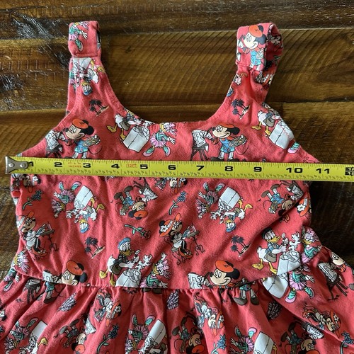 Disney Parks Riviera Resort French Mickey And Friends Sundress Girls Size Small - Picture 7 of 11