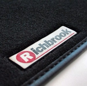 Leather Trim Black Luxury Premier Carpet Car Mats for Nissan Note 05/>