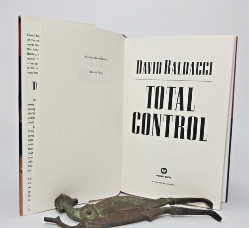 TOTAL CONTROL David Baldacci 1997 SIGNED First Edition First Printing HC$DJ - Foto 5 di 12