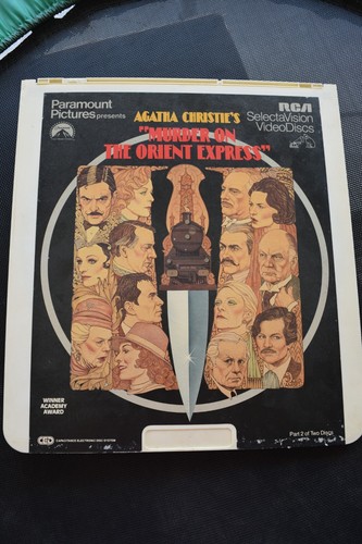 CED - Capacitance Electronic Disc - Video Disc - The Orient Express #1 & 2 - Imagen 3 de 4
