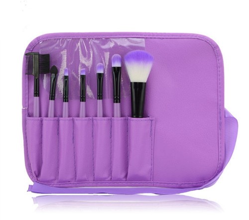 7-teiliges Profi Make-up Pinsel Set - Foundation, Lidschatten & Blending Kosmetik Kit - Bild 22 von 23