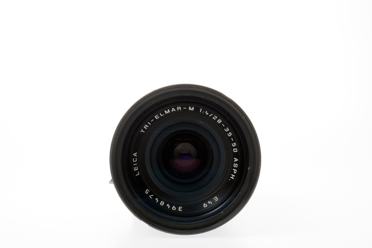 Repainted Matte black Leica Tri-Elmar-M 28-35-50mm f4 ASPH